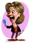 Cartoon Hillary Clinton