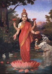 Ravi_Varma-Lakshmi