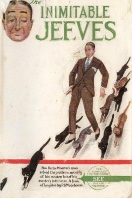 The Inimitable Jeeves 1st edition (1923) image courtesy of wikipedia